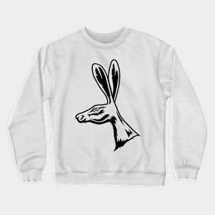 Dark Hare Crewneck Sweatshirt